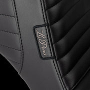 Le Pera Tailwhip Daddy Long Legs Low Rider Seat Black 2-Up Seat BikerTec Each