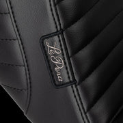 Le Pera Kickflip Daddy Long Legs Low Rider Seat Black Solo BikerTec Vinyl Each