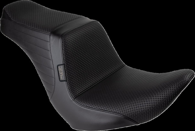 Le Pera Tailwhip Up Front Seat Up-Front Black 2-Up Seat BikerTec