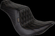 Le Pera Tailwhip Up Front Seat Up-Front Black 2-Up Seat BikerTec #LYRU-580DD-CHET