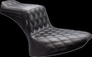 Le Pera Tailwhip Seat Black 2-Up Seat BikerTec #LN-580-DD