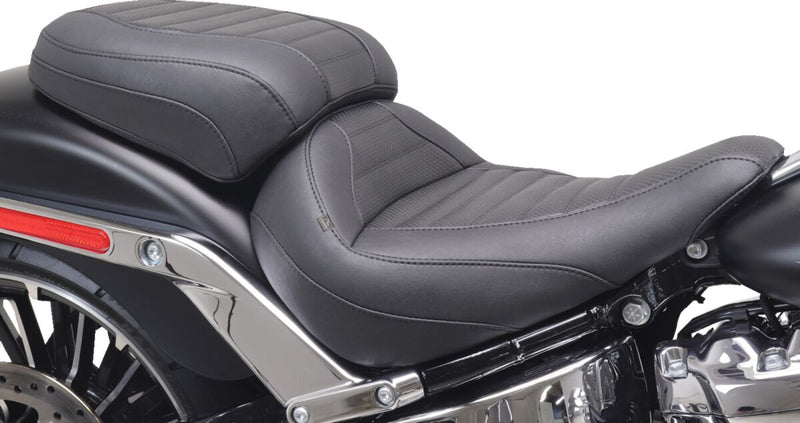 Mustang Passenger Touring Seat for 2023-2026 Harley-Davidson FXBR 1923 ABS Black Vinyl Each