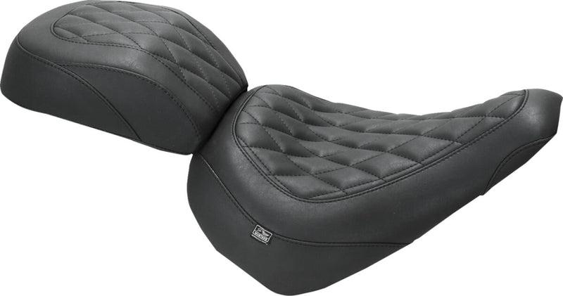 Mustang Wide Tripper™ Solo Seat for 2023-2026 Harley-Davidson FXBR 1923 ABS Black Vinyl #85033