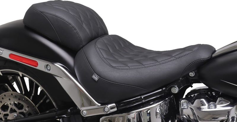Mustang Wide Tripper™ Passenger Seat for 2023-2026 Harley-Davidson FXBR 1923 ABS Black Vinyl #85213