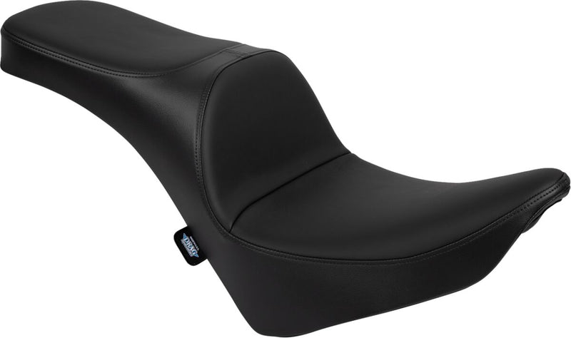 Drag Specialties Seats Freedom Touring Seat for 2018-2025 Harley-Davidson Black 2-Up Seat Leather Vinyl #4719E