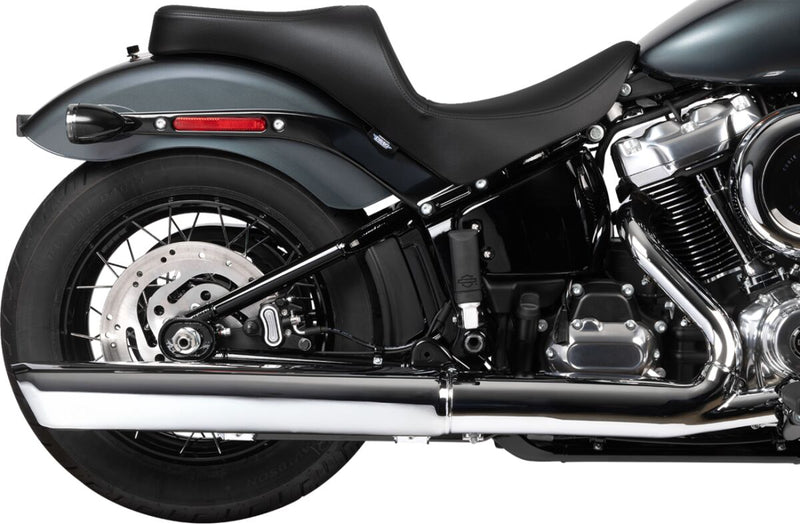 Drag Specialties Seats Freedom Touring Seat for 2018-2025 Harley-Davidson Black 2-Up Seat Leather Vinyl #4719E