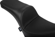 Drag Specialties Seats Freedom Touring Seat for 2018-2025 Harley-Davidson Black 2-Up Seat Leather Vinyl Each