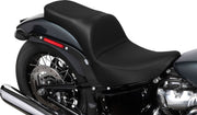 Drag Specialties Seats Freedom Touring Seat for 2018-2025 Harley-Davidson Black 2-Up Seat Leather Vinyl #4719E