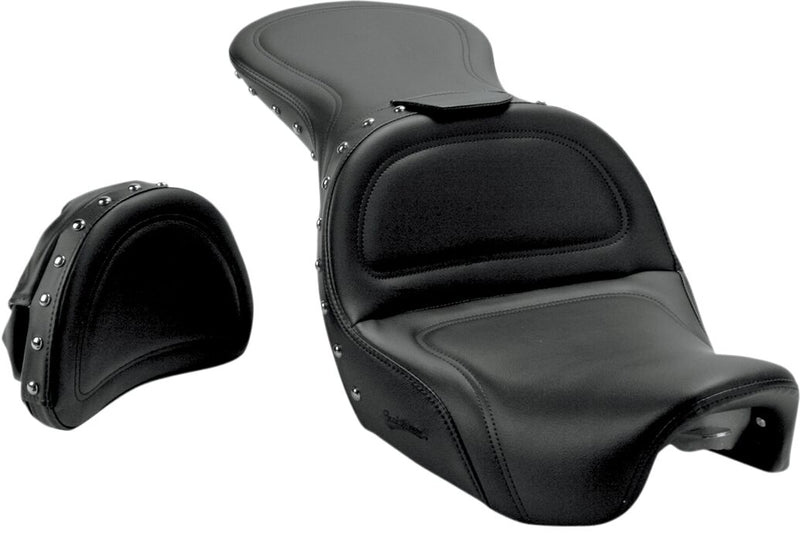 Saddlemen Explorer Special Seat w/Backrest for 2006-2017 Harley-Davidson Dyna Motorcycles