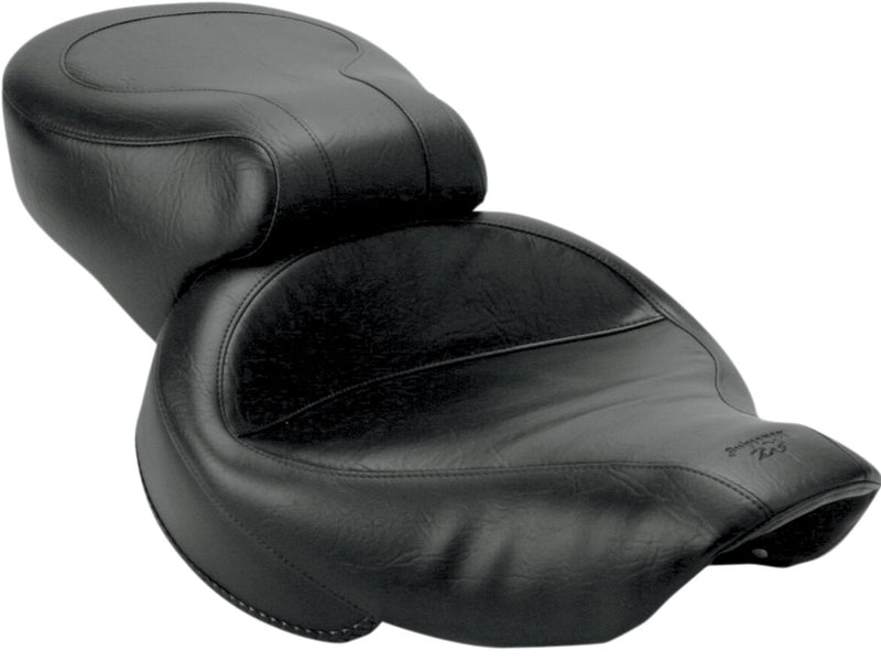 Mustang Seats Wide Vintage Style Seat for 2004-2005 Harley-Davidson Dyna #75111