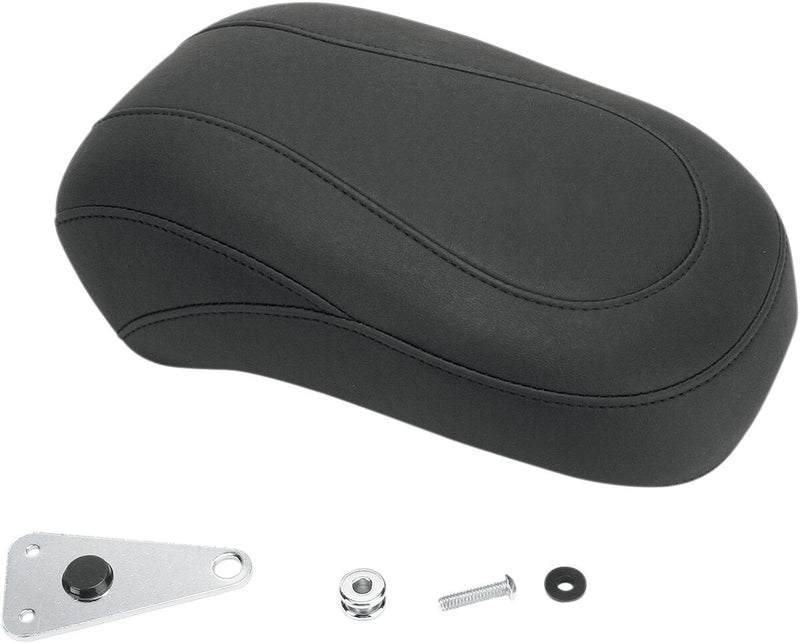 Mustang Tripper™ Rear Passenger Seat Pillion Pad Black Synthetic Leather #76585