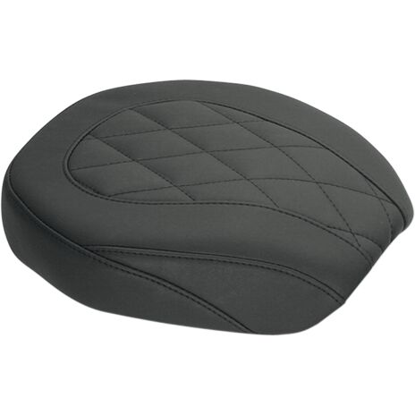 Mustang Wide Tripper™ Seat Black Rear Synthetic Leather #76705