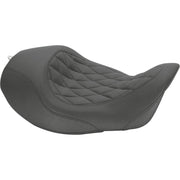Mustang Wide Tripper™ Seat Black Solo Synthetic Leather #76710