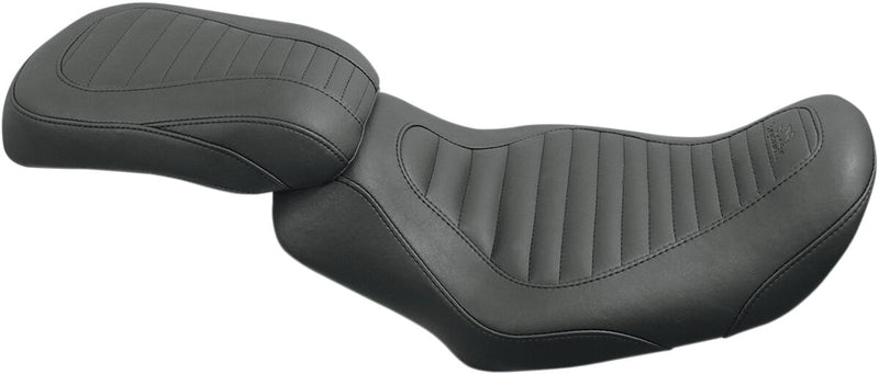 Mustang Seats Tripper Tuck & Roll Solo Seat for 2006-2017 Harley-Davidson Dyna
