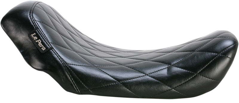 Le Pera Bare Bones Solo Seat Black Vinyl