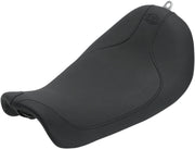 Mustang Seats Black Runaround Solo Seat for 2006-2017 Harley-Davidson Dyna