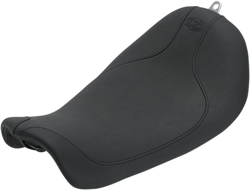 Mustang Seats Black Runaround Solo Seat for 2006-2017 Harley-Davidson Dyna