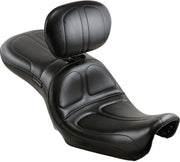 Le Pera Maverick Seat Black One-Piece Vinyl #LK-970BR