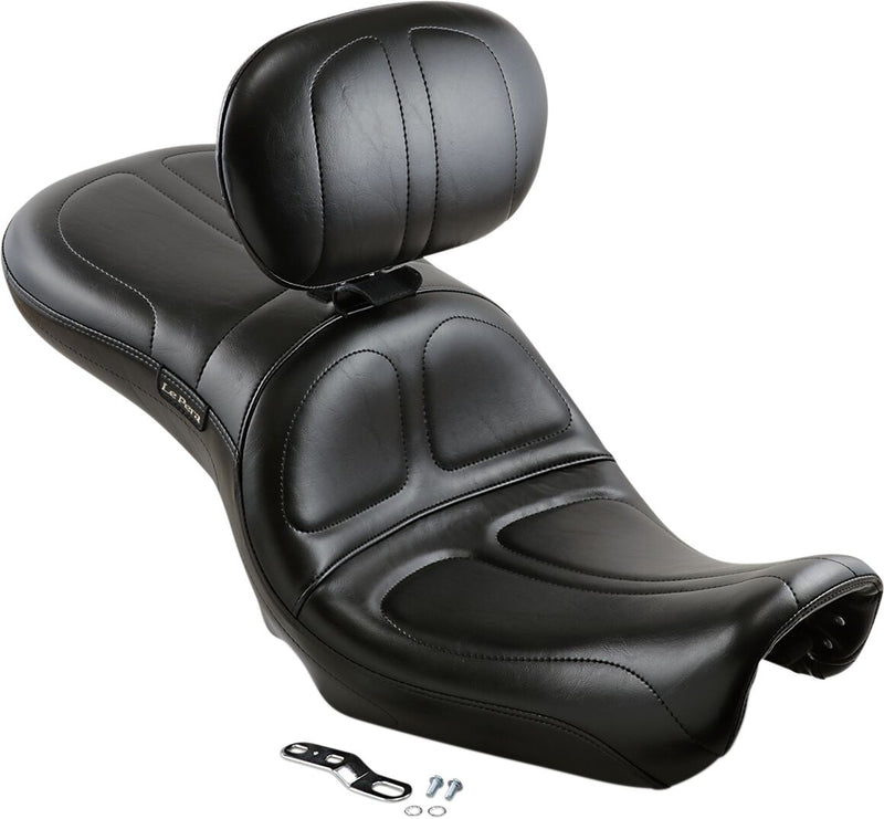 Le Pera Maverick Seat Black One-Piece Vinyl Each
