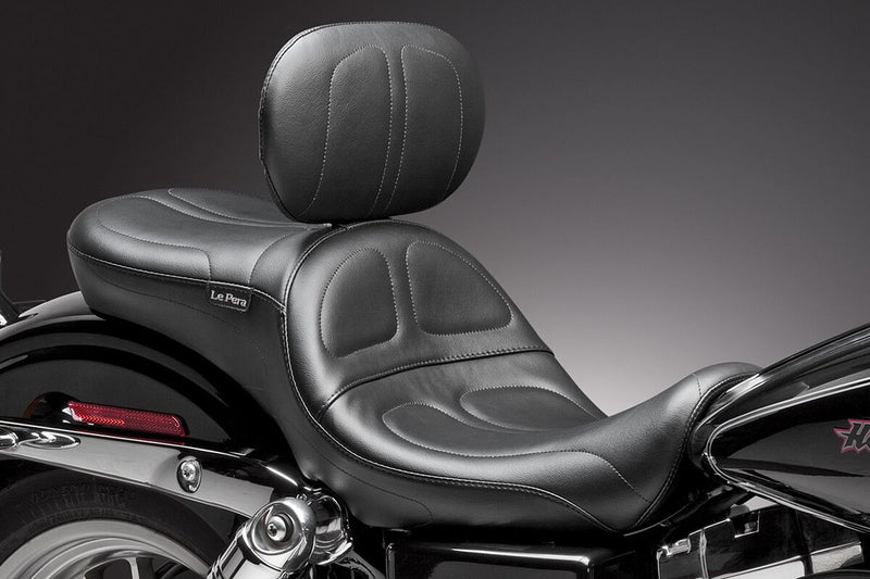 Le Pera Maverick Seat Black One-Piece Vinyl Each