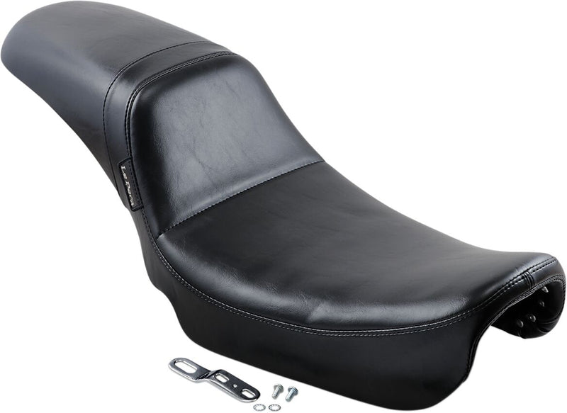 Le Pera Daytona Daddy Long Legs 2-Up Vinyl Seat Black 2-Up Seat Each