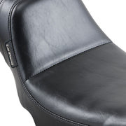 Le Pera Daytona Daddy Long Legs 2-Up Vinyl Seat Black 2-Up Seat Each