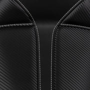 Saddlemen Dominator Solo Seat for 1996-2003 Harley-Davidson Dyna Motorcycles Black #896-04-0042