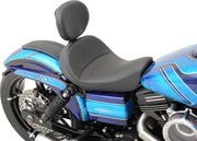 Drag Specialties Solo Seat with Backrest Option #0803-0555