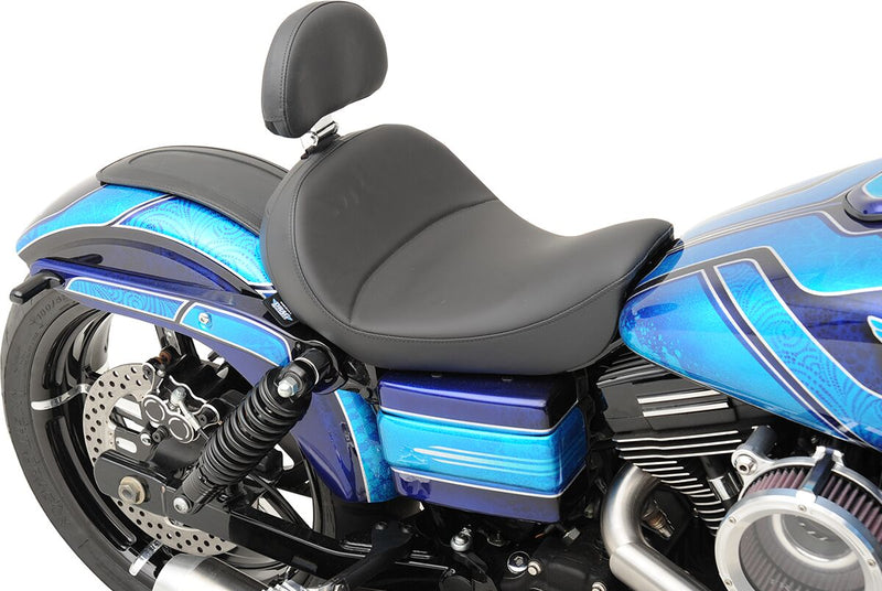 Drag Specialties Solo Seat with Backrest Option #0803-0555