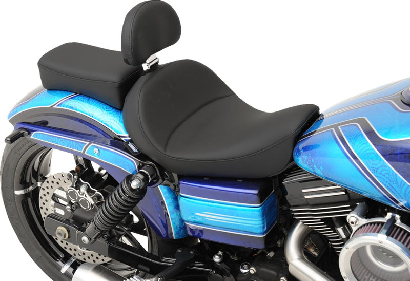 Drag Specialties Solo Seat with Backrest Option #0803-0555