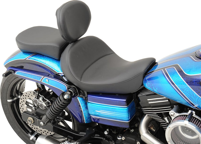 Drag Specialties Solo Seat with Backrest Option #0803-0555