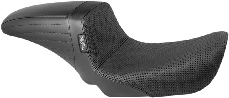 Le Pera Kickflip Seat Black 2-Up Seat BikerTec Vinyl