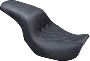 Saddlemen Lutzka Signature Series Seat for 2006-2017 Harley-Davidson Dyna Motorcycles Black #GL80604DB