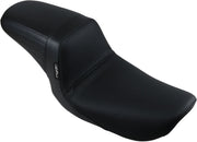 Le Pera Kickflip Seat Black 2-Up Seat BikerTec Vinyl #LN-591BW