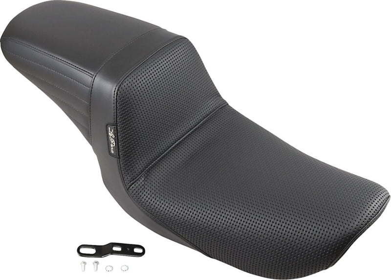 Le Pera Kickflip Seat Black 2-Up Seat BikerTec Vinyl Each