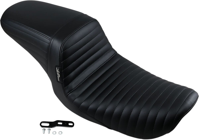 Le Pera Kickflip Seat Black 2-Up Seat BikerTec Vinyl Each