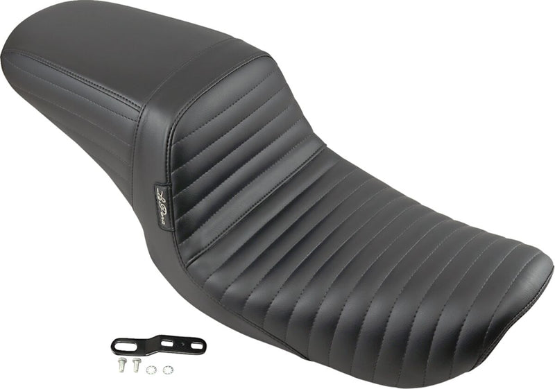 Le Pera Kickflip Seat Black 2-Up Seat BikerTec Vinyl Each