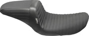 Le Pera Kickflip Seat Black 2-Up Seat BikerTec Vinyl #LN-591PTGP