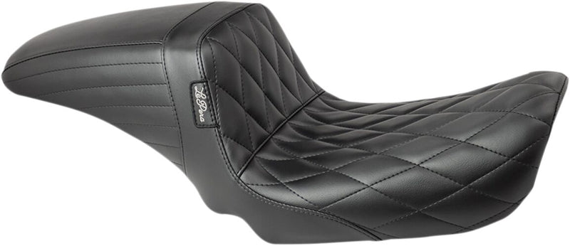 Le Pera Kickflip Seat Black 2-Up Seat BikerTec Vinyl