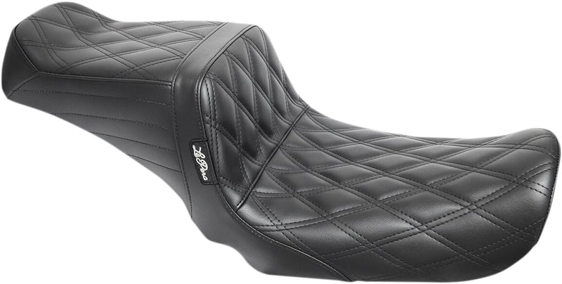 Le Pera Tailwhip Seat Black 2-Up Seat BikerTec #LK-581DD