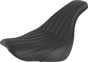 Saddlemen Black Knuckle Profiler Seat for 2018-2026 Harley-Davidson Softail Motorcycles