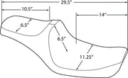 Drag Specialties Predator III Seat #0803-0651