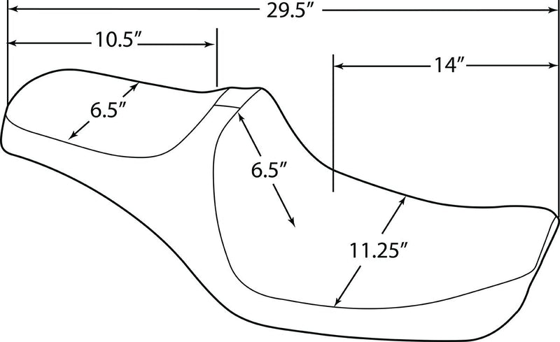Drag Specialties Predator III Seat #0803-0651