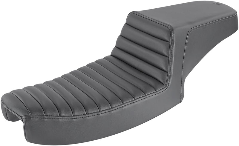 Saddlemen Black Tuck N Roll Step Up Seat for 1991-1995 Harley-Davidson Dyna Motorcycles #891-04-171