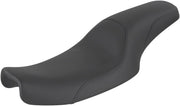 Saddlemen Black Smooth Profiler Seat for 1991-1995 Harley-Davidson Dyna Motorcycles