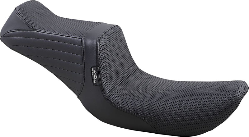 Le Pera Tailwhip Seat Black 2-Up Seat BikerTec #LN-581BW