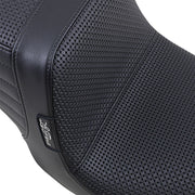 Le Pera Tailwhip Seat Black 2-Up Seat BikerTec Each