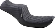 Le Pera Tailwhip Seat Black 2-Up Seat BikerTec #LN-581DD