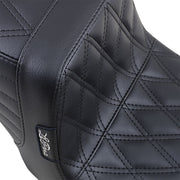 Le Pera Tailwhip Seat Black 2-Up Seat BikerTec Each