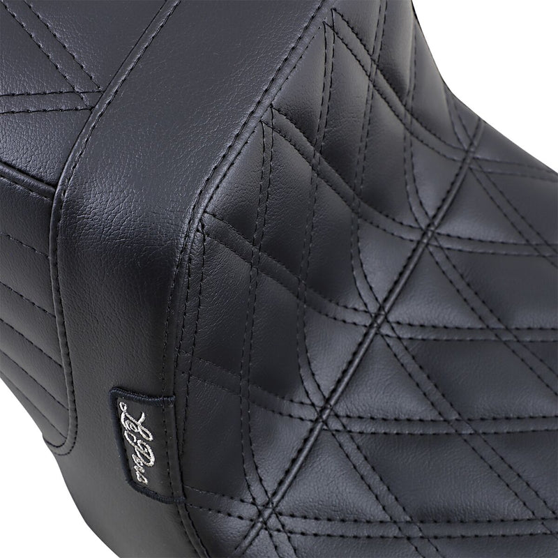 Le Pera Tailwhip Seat Black 2-Up Seat BikerTec Each